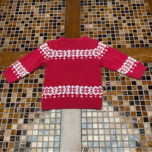 Disney Store Mini Mouse Bow Holiday Knit Sweater - Picture 6 of 7